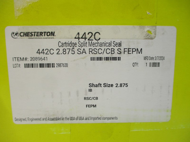 CHESTERTON 442C 2.875" NSMP