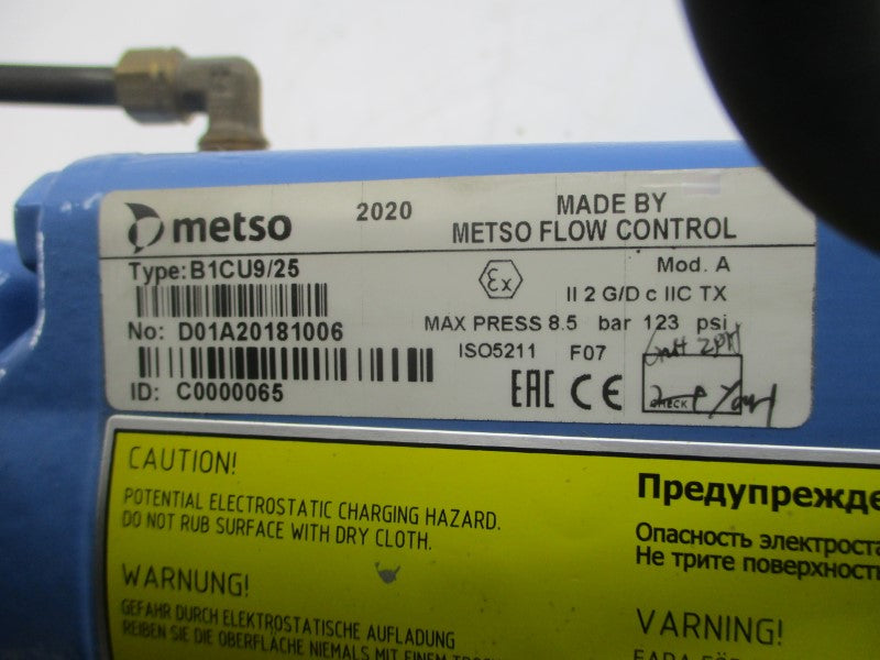 MESTO 2020 B1CU9/25 NE724/S2 123PSI NSNP