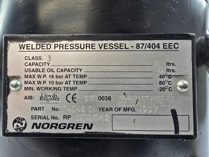 NORGREN 74048.01 250PSI NSNP