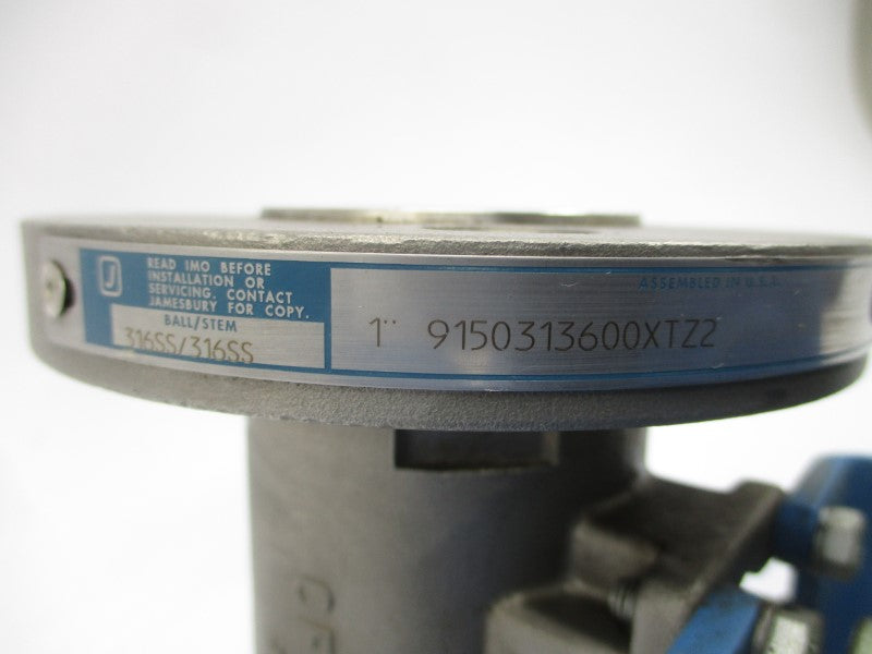 JAMESBURY QPX1C/M 10523PX1QSA1 9150313600XTZ2 275PSI 1" (AS IS) NSNP