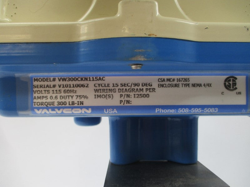 METSO VALVCON RECA02DJJST VW300CKN115AC 115V 0.6A NSNP