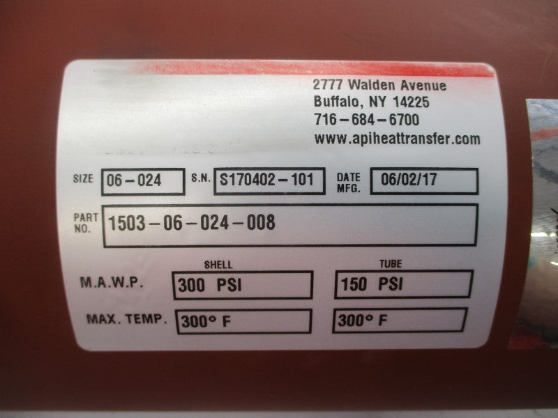 API 1503-06-024-008 150-300PSI NSNP