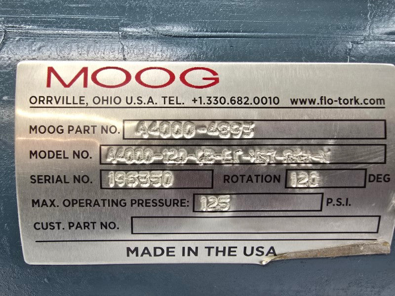 MOOG 44000-4995 125PSI NSNP