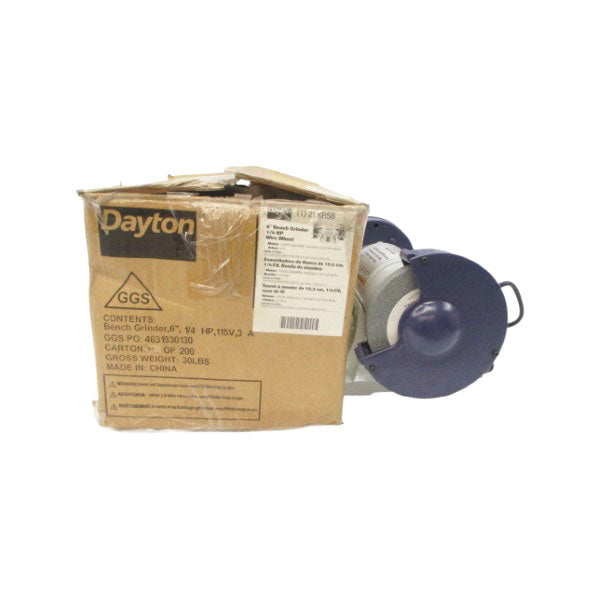 DAYTON 2LKR5B 120/240V 3.0-1.5A 6" NSMP