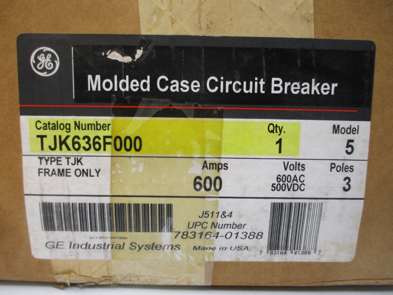 GENERAL ELECTRIC TJK636F000 600VAC 600A NSMP