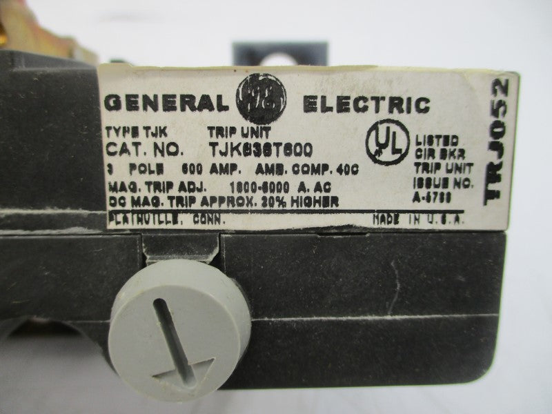 GENERAL ELECTRIC TJK636T600 600VAC 600A NSMP