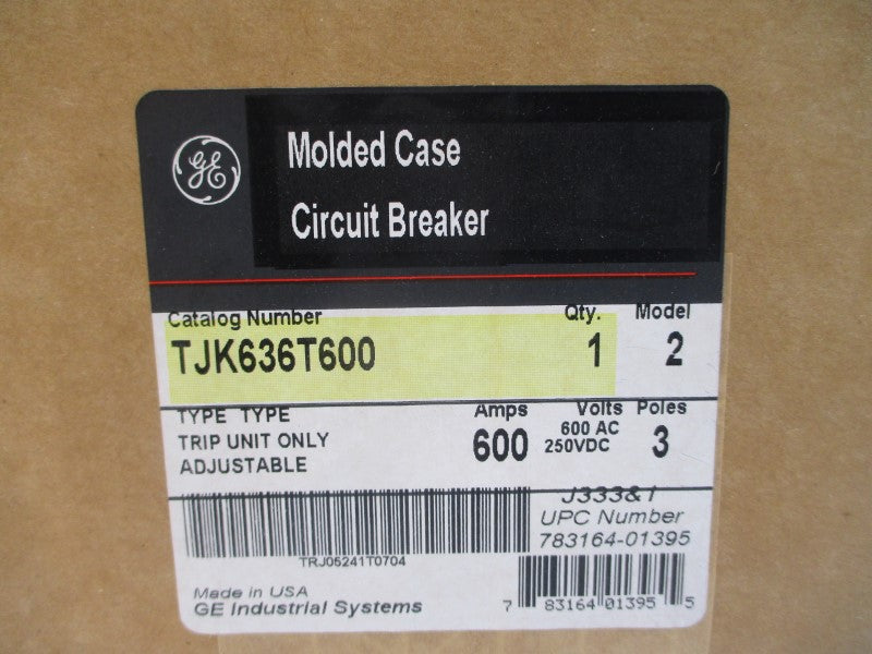 GENERAL ELECTRIC TJK636T600 600VAC 600A NSMP
