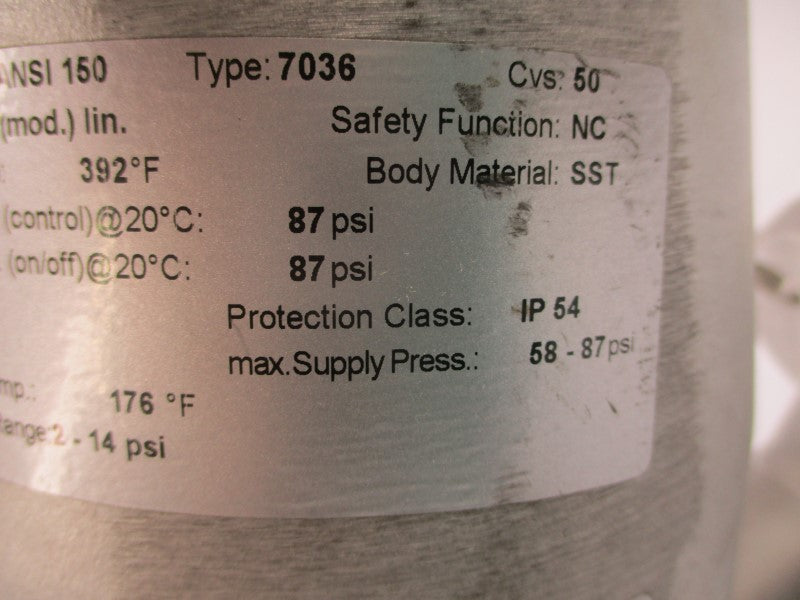 SCHUBERT&SALZER 7036 7010363 58-87PSI 2" NSNP