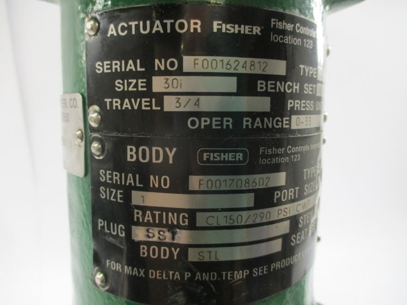 FISHER CONTROLS TYPE 667 ES SIZE 30 14-30PSI NSNP