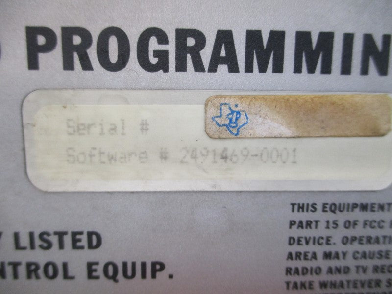 TEXAS INSTRUMENTS VPU200-3104 2460318-0003 120/240V 3A (AS PICTURED) UNMP