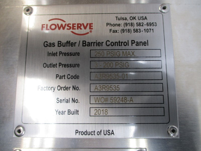 FLOWSERVE A3R9535-01 250PSI NSMP
