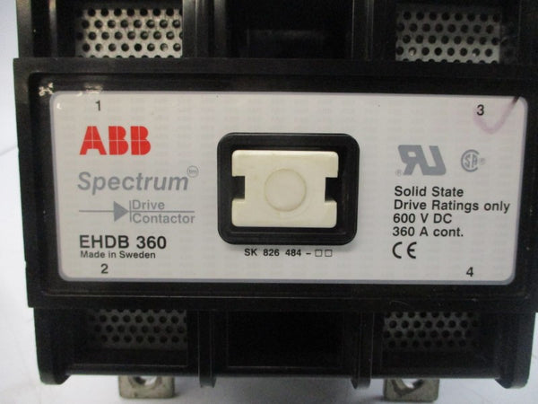 ABB EHDB360C2P-AFL 110/120 360A UNMP