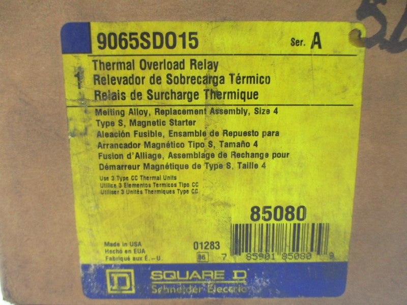 SQUARE D 9065SDO15 SER. A NSFS