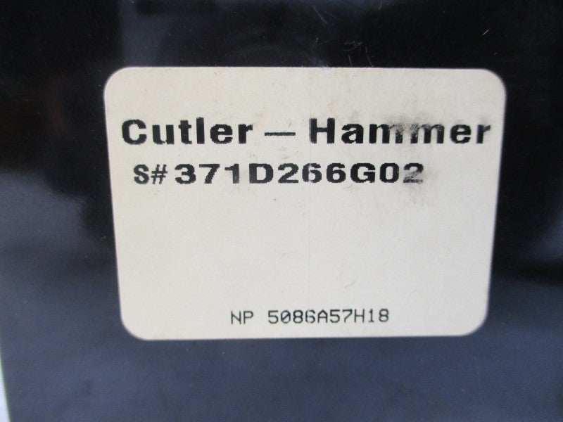 CUTLER HAMMER 371D266G02 30A NSMP