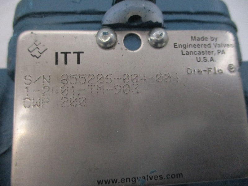 ITT 1-2401-TM-903 CWP200 1" NSNP