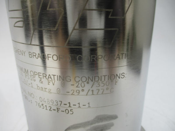 ALLEGHENY BRADFORD 76512-F-05 150PSI NSNP