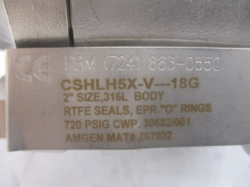 PBM CHSLH5X-V-18G 720PSI 2" NSNP