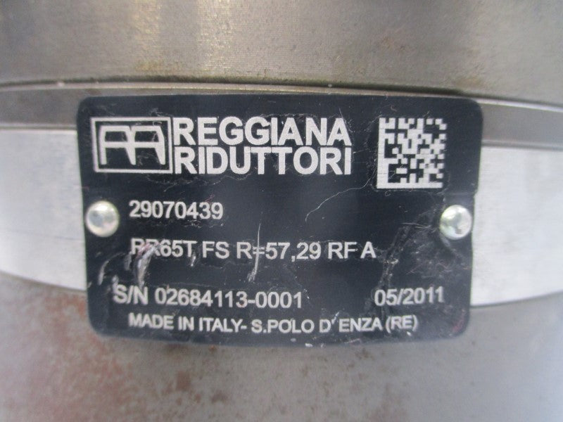 REGGIANA RIDUTTORI 29070439 RR65T NSNP