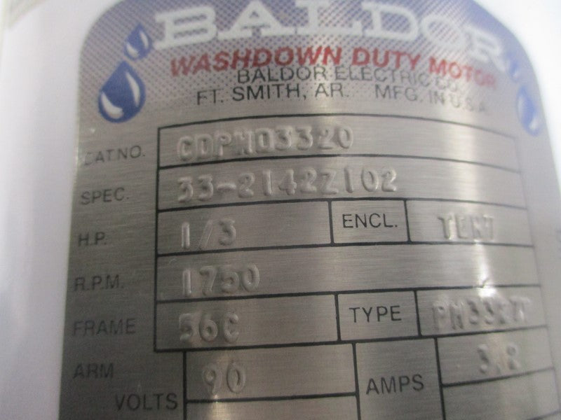 BALDOR CDPWD3320 33-2142Z102 90V 3.2A NSNP