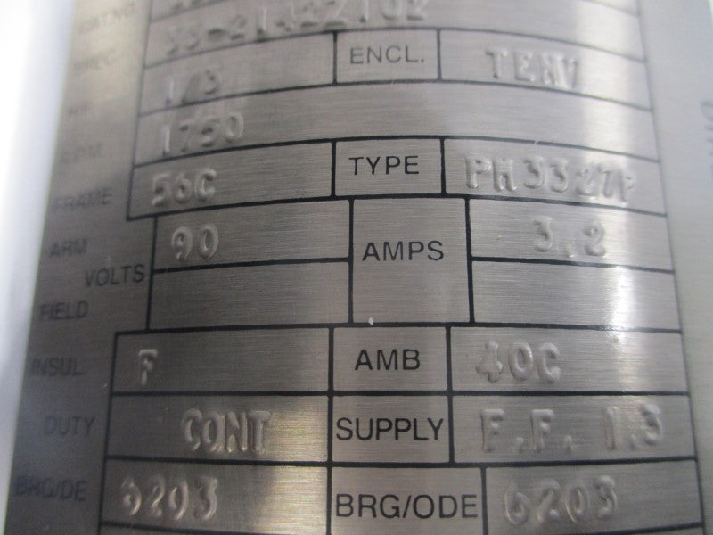 BALDOR CDPWD3320 33-2142Z102 90V 3.2A NSNP