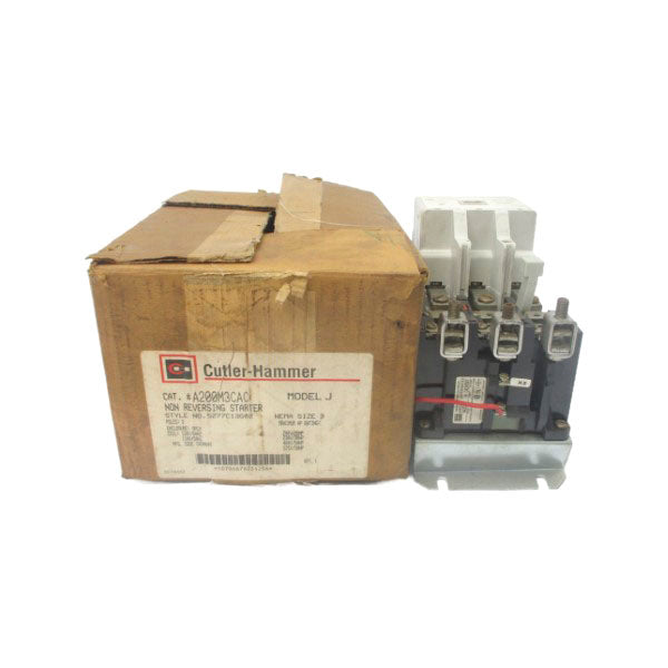 CUTLER HAMMER A200M3CAC 5277C13G02 110/120V NSMP