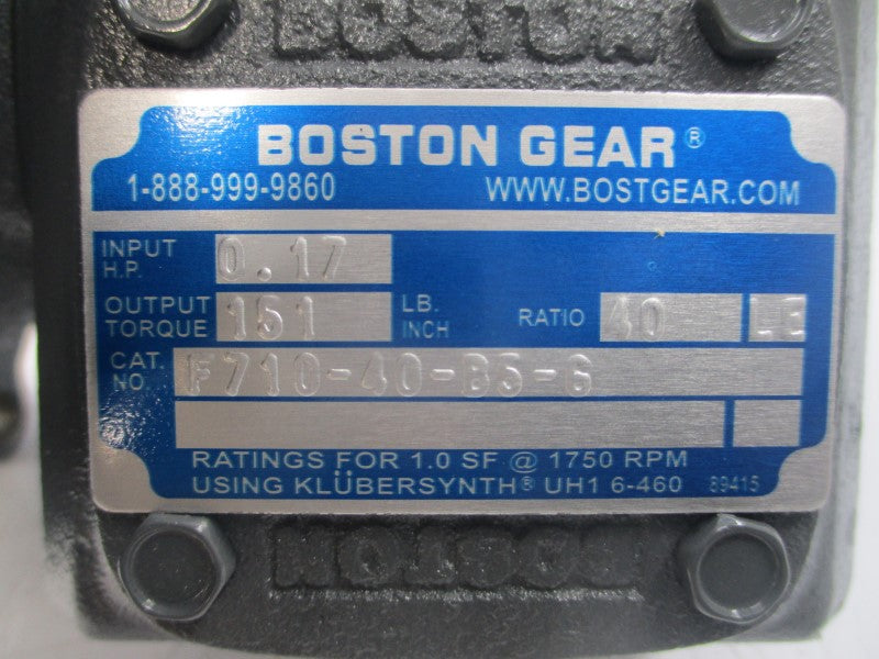BOSTON GEAR F710-40-B5-G NSMP
