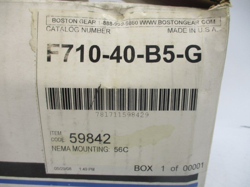 BOSTON GEAR F710-40-B5-G NSMP