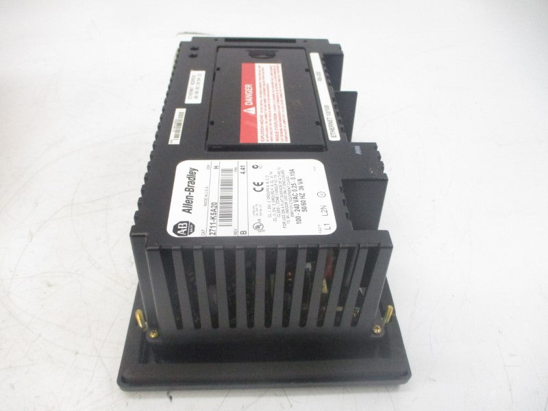 ALLEN BRADLEY 2711-K5A20 SER. H F/W 4.41 100-240VAC 0.25-0.15A REV. B NSMP