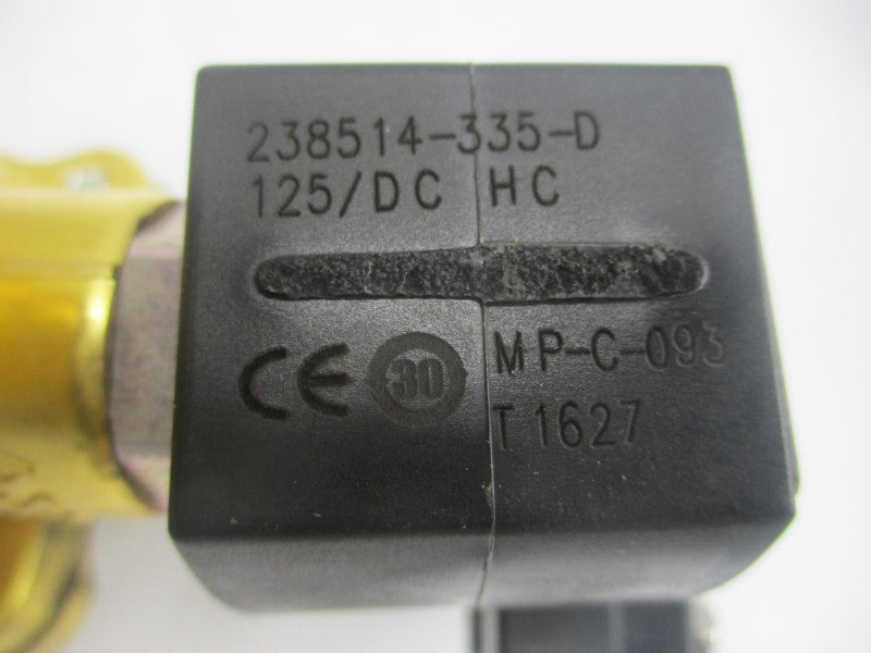 ASCO JCEFHC8316G036 125VDC 10-125PSI 1" NSMP