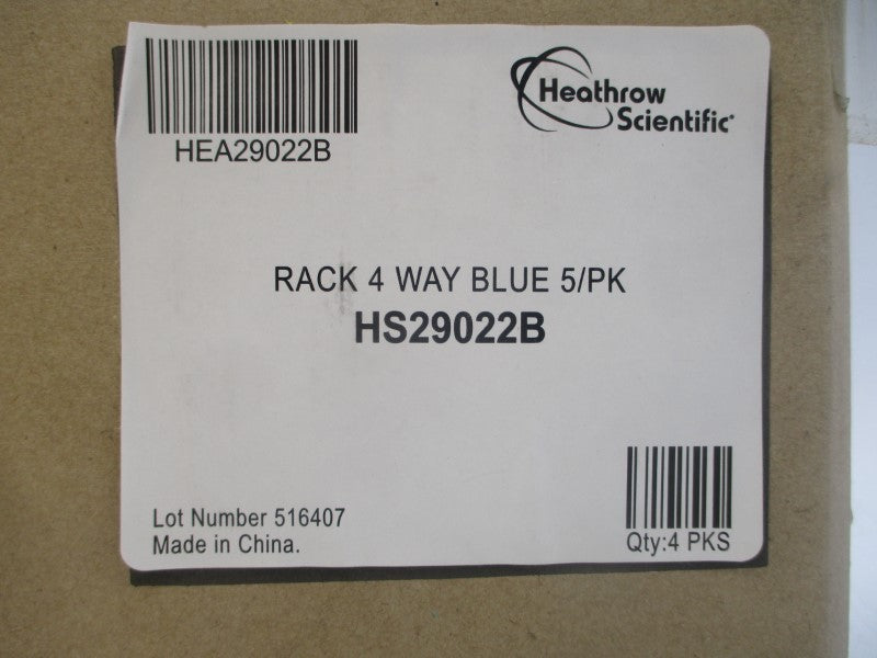 HEATHROW SCIENTIFIC HEA29022B ((PKG OF 5)) (PKG OF 4) NSMP