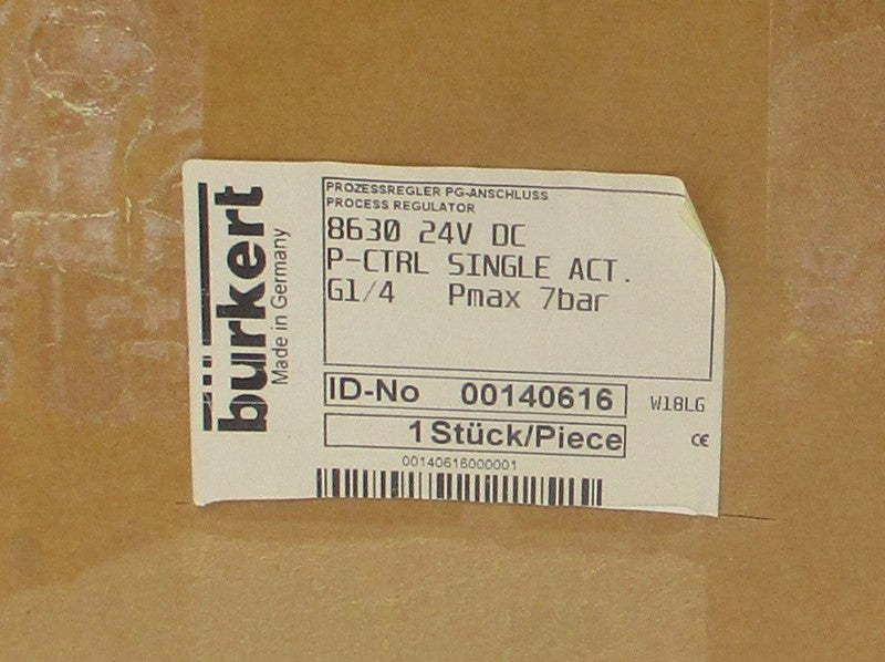 BURKERT 00140616 24VDC NSMP