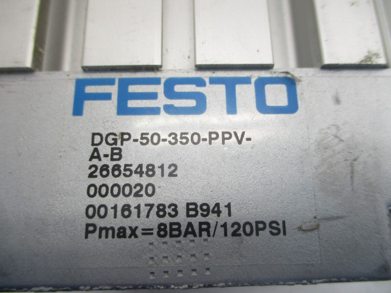 FESTO DGP-50-350-PPV-A-B 26654812 120PSI UNMP