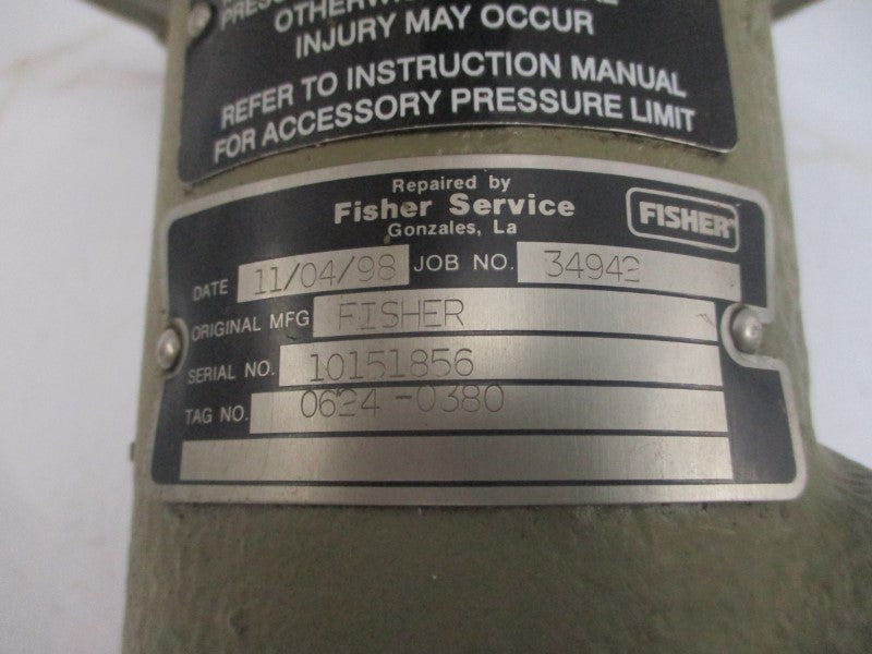 FISHER CONTROLS TYPE 667 BF SIZE 30 7-15PSI 3/4" UNMP