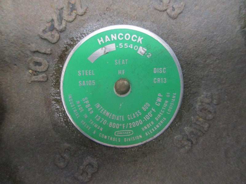 HANCOCK 2-5540S-2 2" UNMP