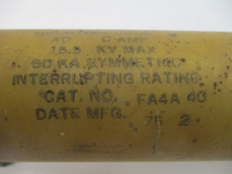 MCGRAW-EDISON FA4A40 40CA UNMP