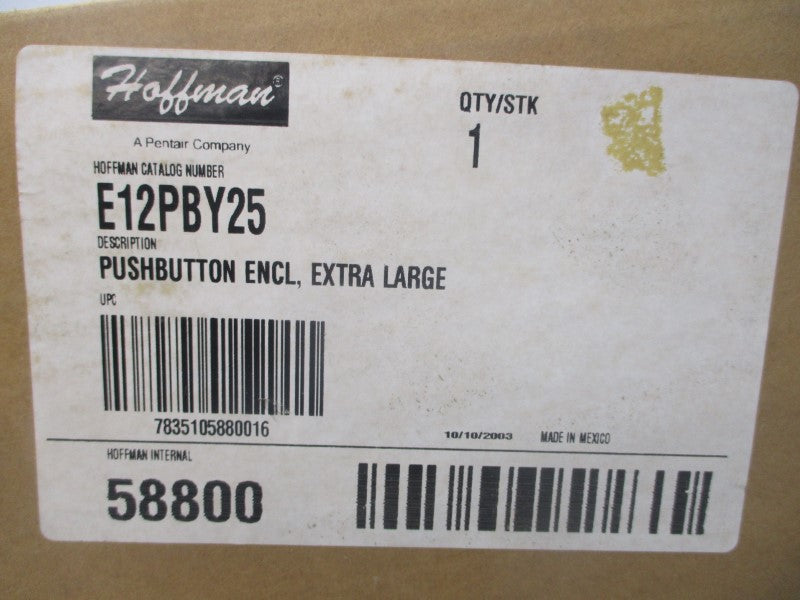 HOFFMAN E12PBY25 NSMP