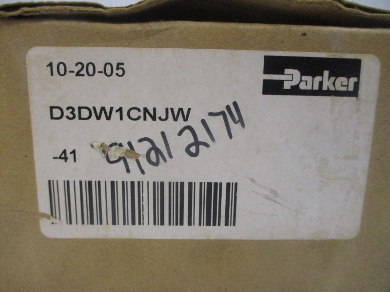 PARKER D3DW1CNJW41 24VDC 1.75A 3000/5000PSI NSMP