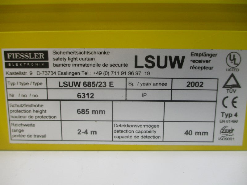 FIESSLER ELECTRONIK LSUW685/23E 24V NSNP