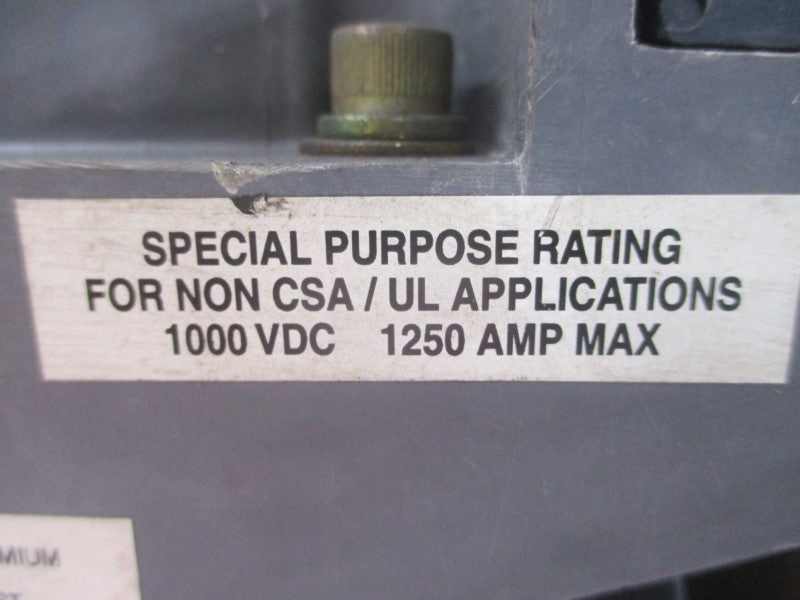 SIEMENS 14-193-100-562 02H03M03781-001 74VDC 1250A UNMP