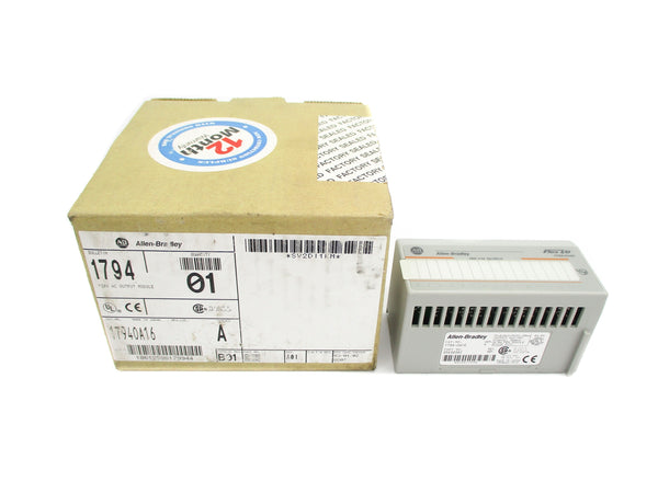 ALLEN BRADLEY 1794-OA16 SER. A 120VAC 4.0A REV. A01 NSMP