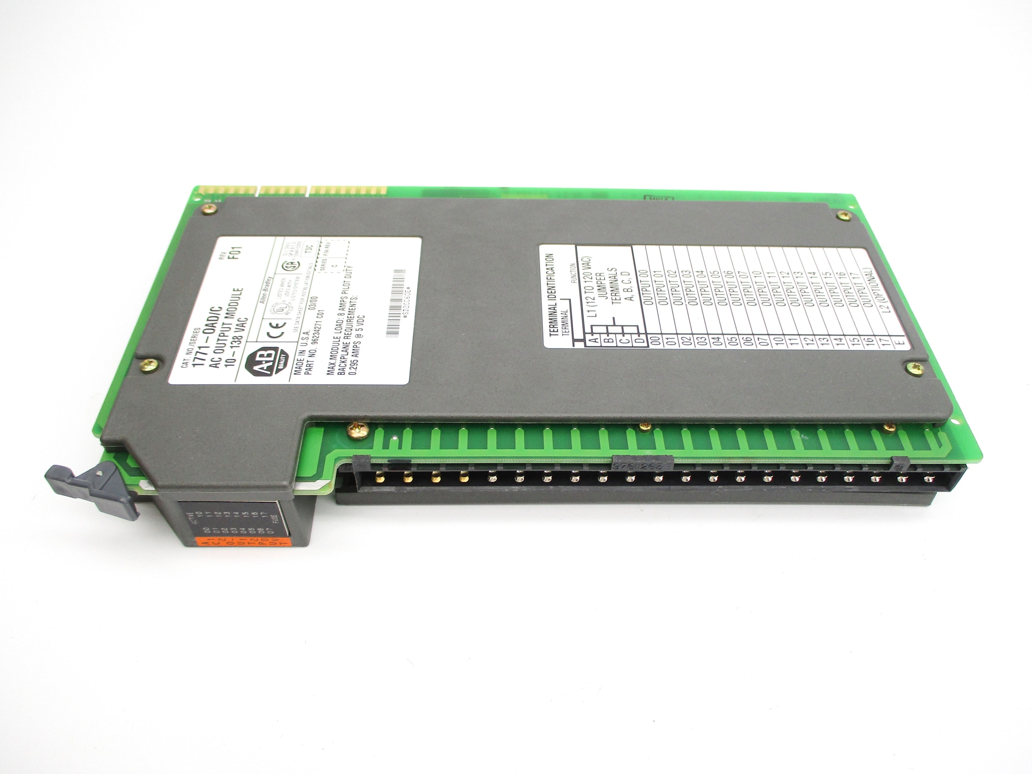 INDUSTRIAL SPARE PART 1771-OAD SER. C 10-138VAC 8A NSMP