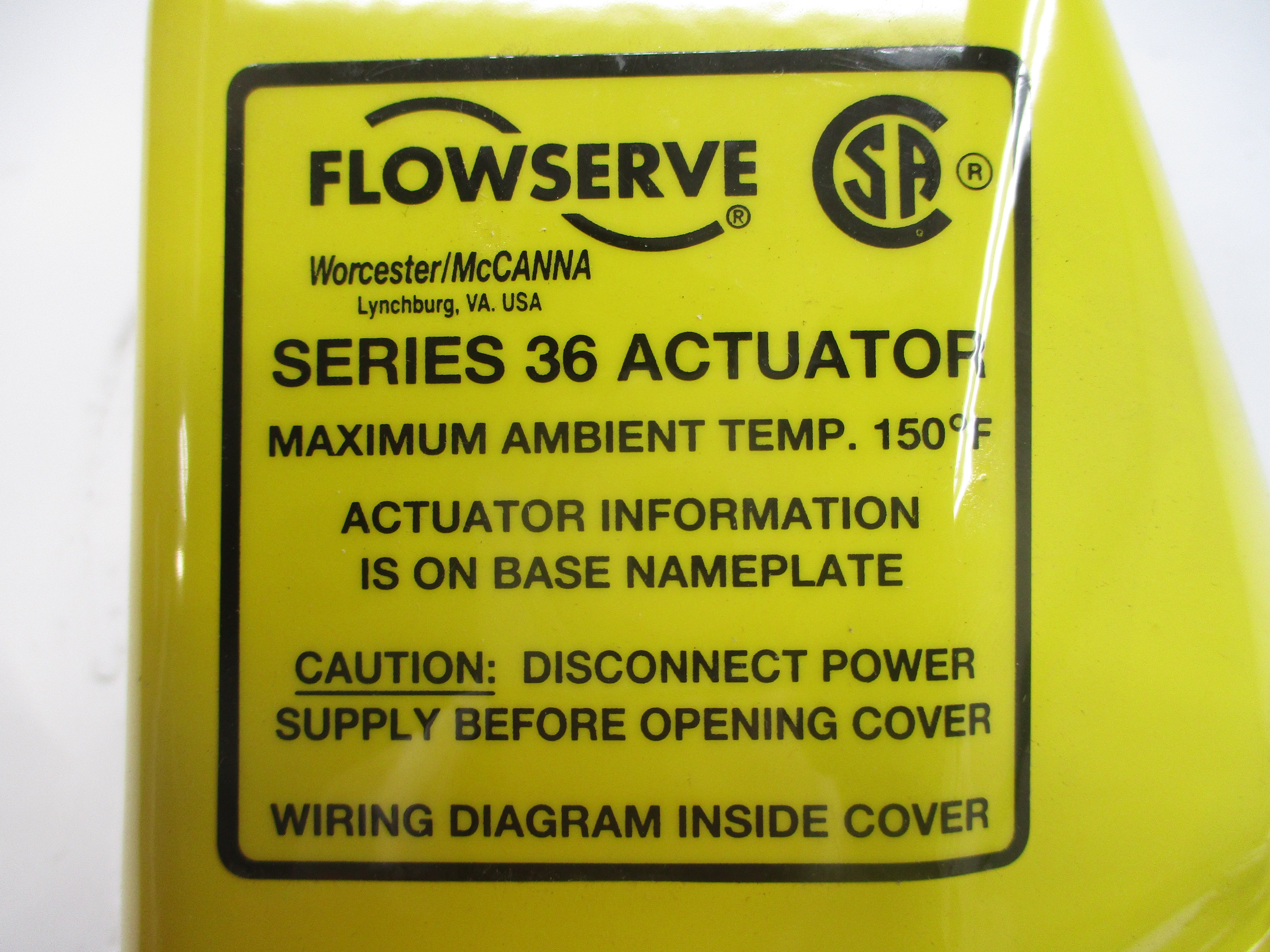 FLOWSERVE 2036W120A 4,4X SER. 36 120V 3.8A NSNP