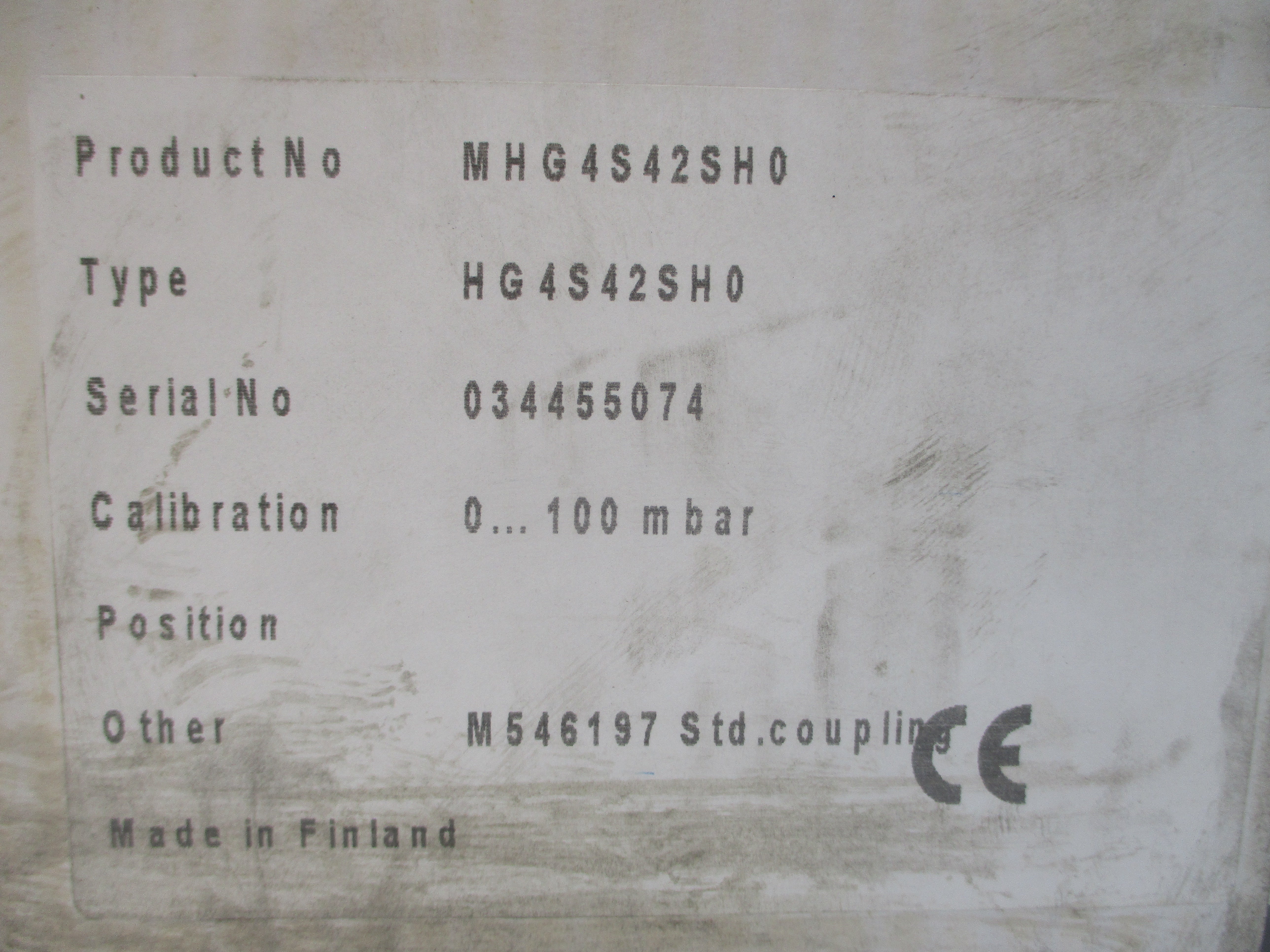 VALMET HG4S42SH0 11.3-40VDC NSMP