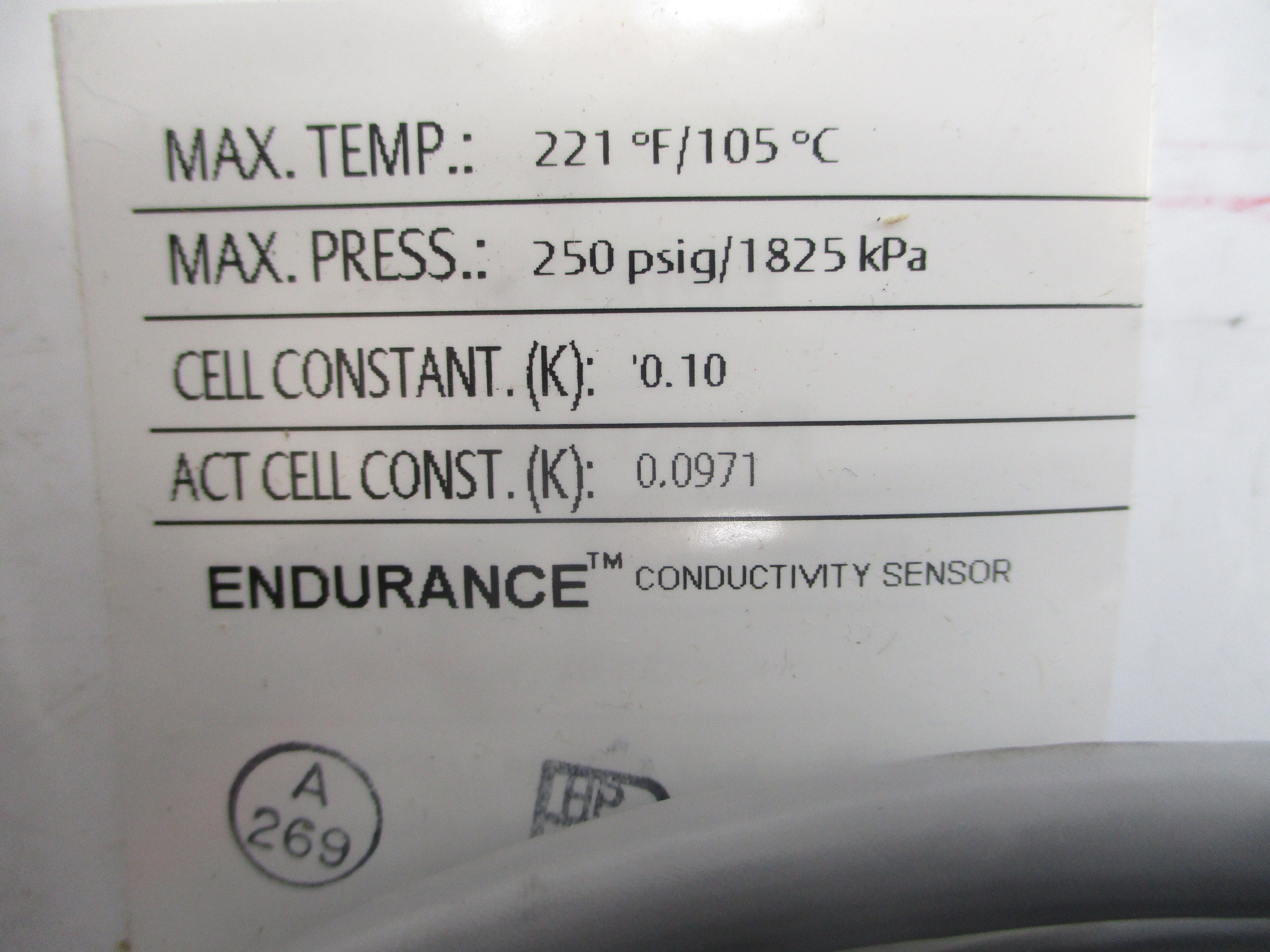 EMERSON ROSEMOUNT 400-12-50 250PSI NSMP