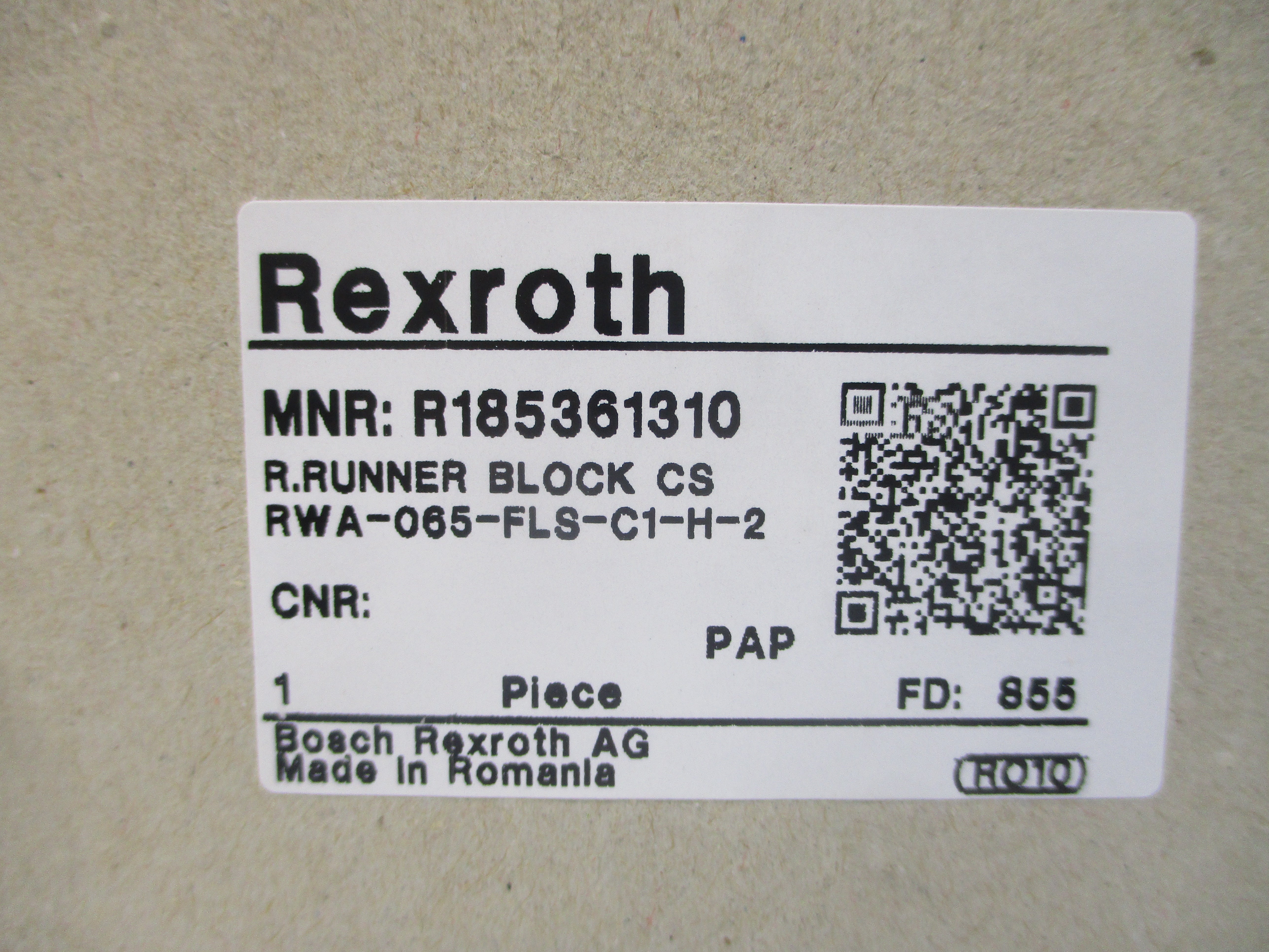 REXROTH R185361310 NSMP