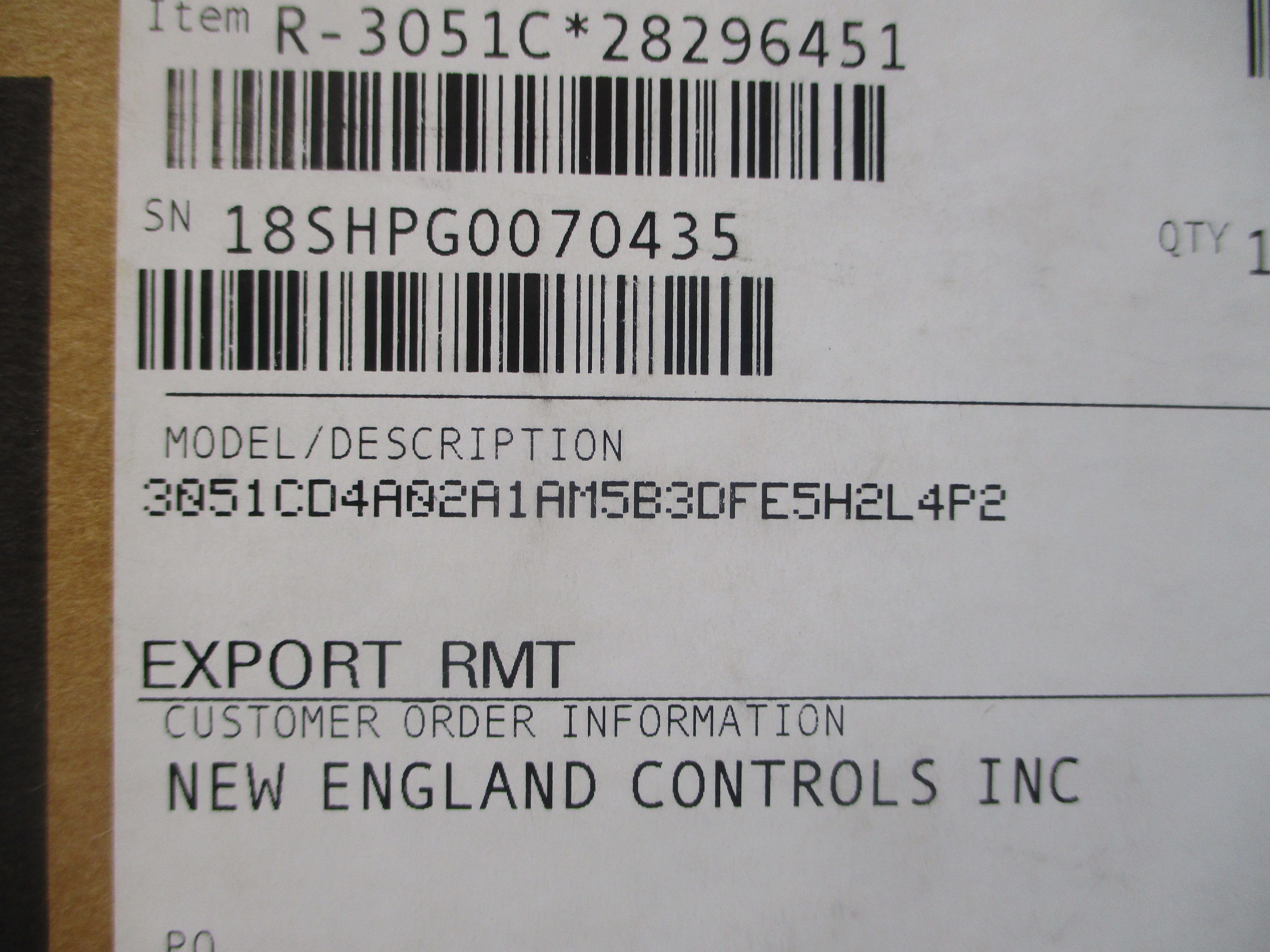ROSEMOUNT 3051CD4A02A1AM5B3DFE5H2L4P2 10.5-42.4VDC 3626PSI NSMP