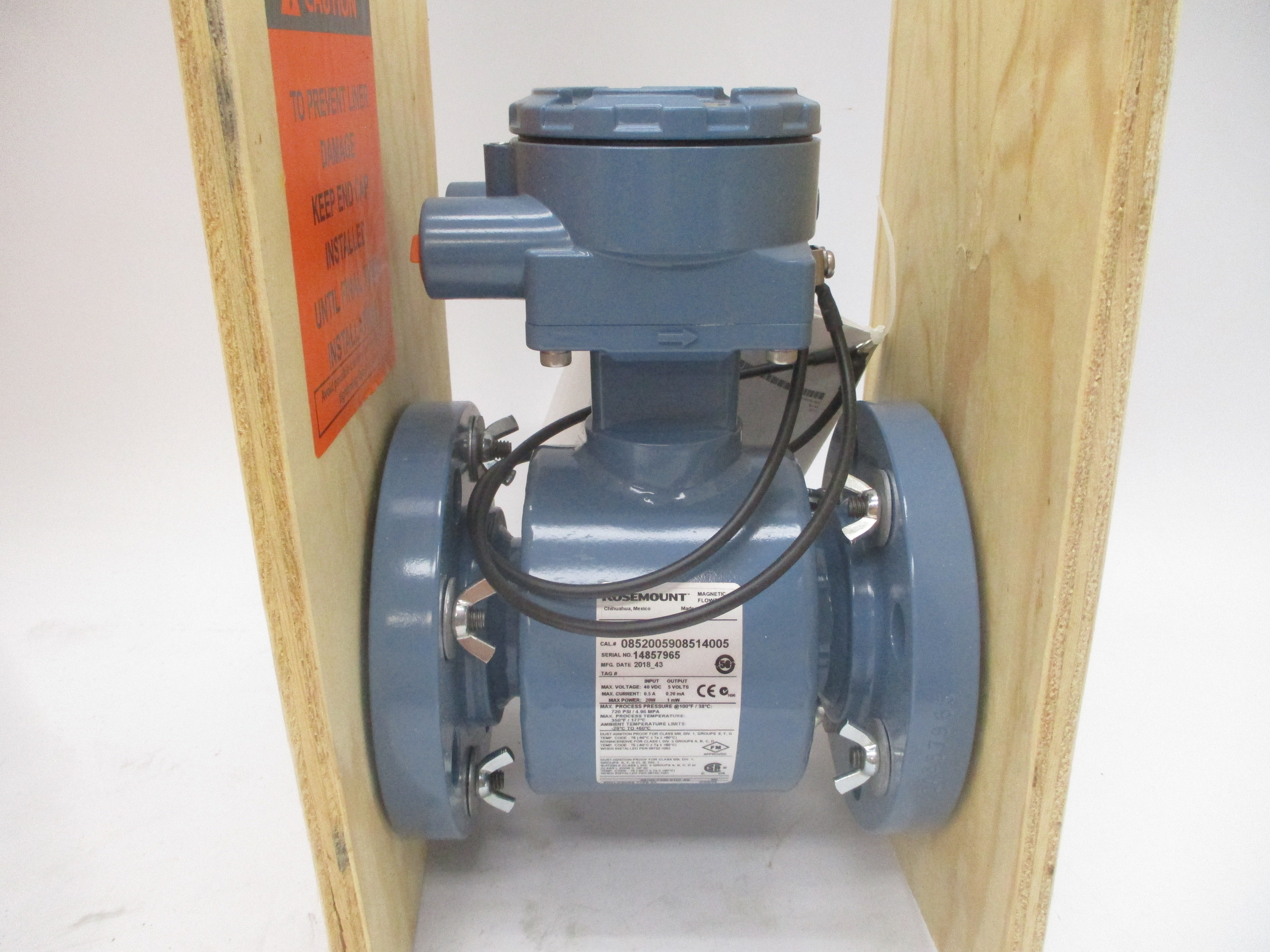 ROSEMOUNT 8705TPA020S3W0N0 40VDC 0.5A 720PSI NSMP