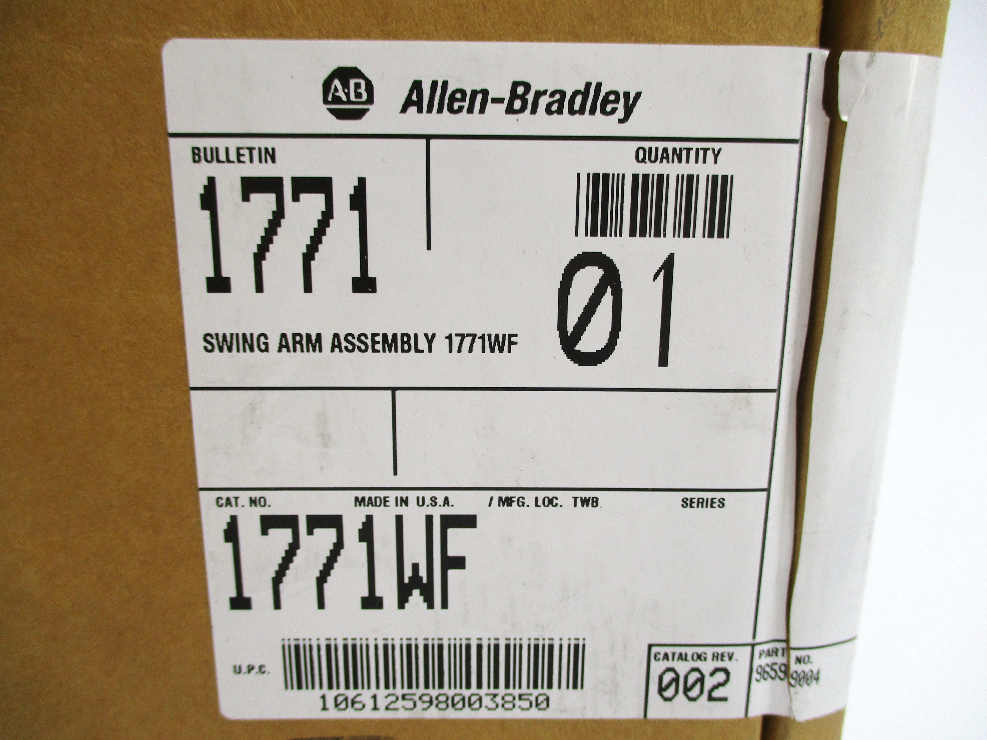 INDUSTRIAL SPARE PART 1771-WF NSMP