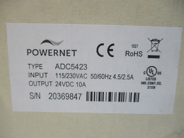 POWER NET ADC5423 115/230VAC 4.5/2.5A NSMP