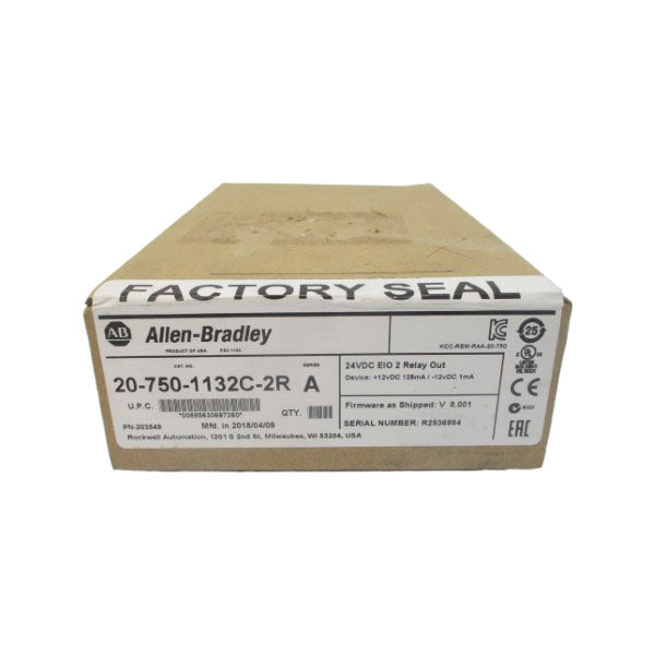 ALLEN BRADLEY 20-750-1132C-2R SER. A F/W V8.001 24VDC NSFS